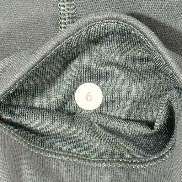 Lululemon Leggings Women's Size 6 Black Mesh Panel Running High‎ Rise Athletic - Picture 4 of 8